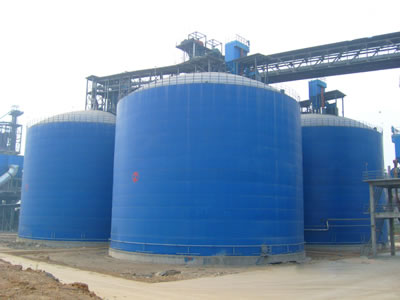 阳山水泥钢板库改造