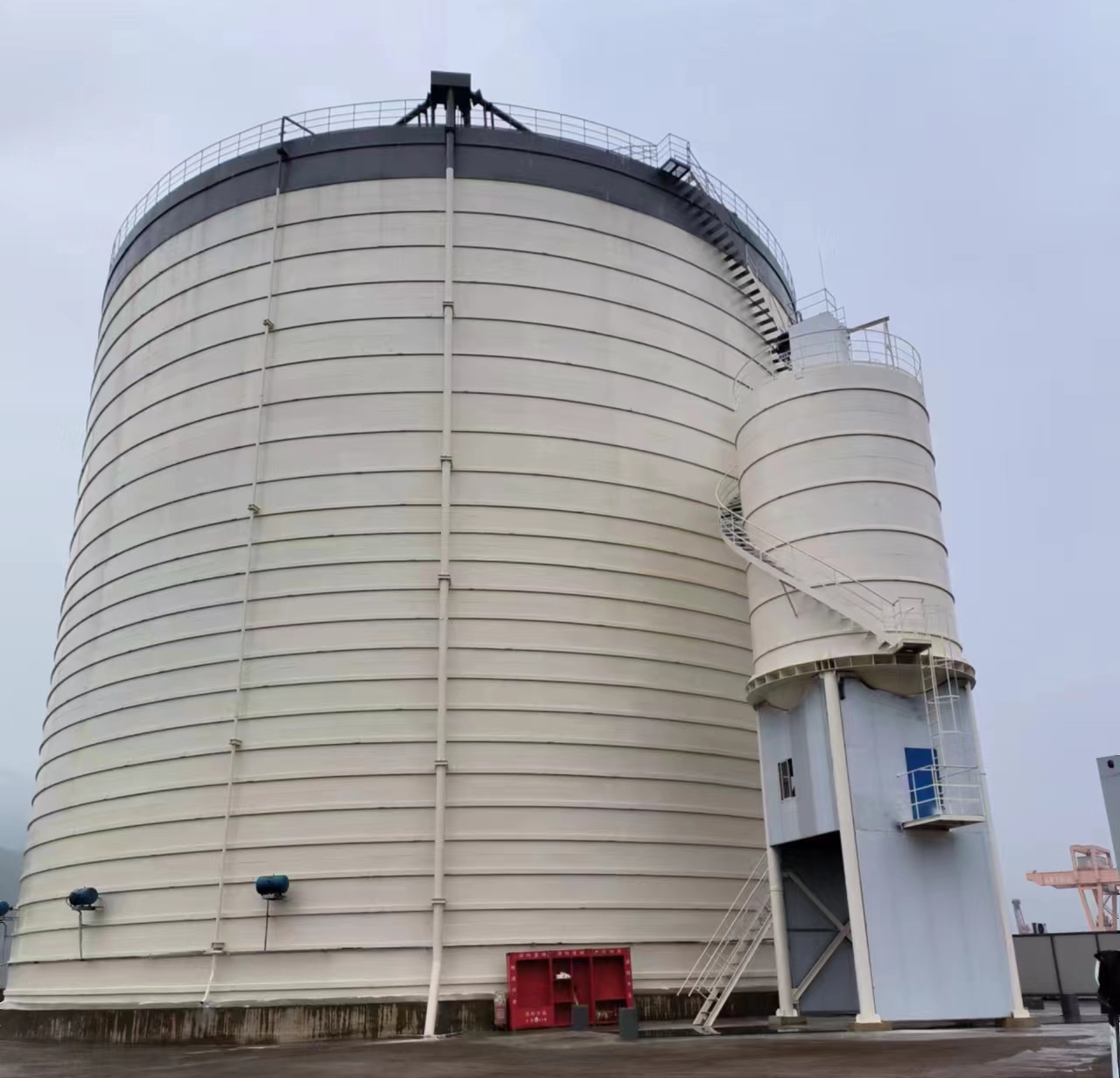 阳山10万吨水泥钢板库