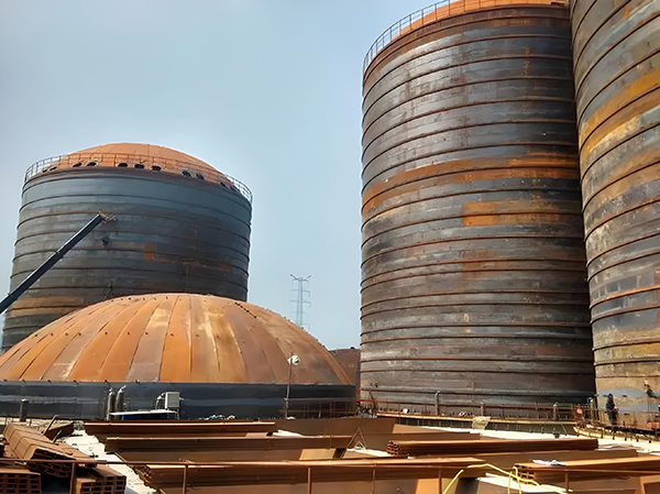 阳山焦粉钢板仓